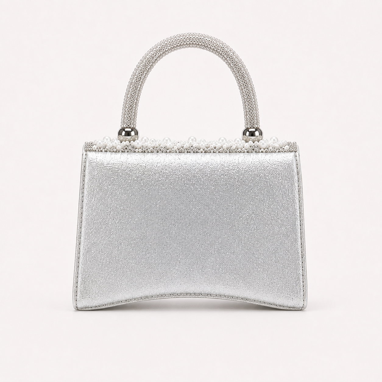 Amelia Pearl Mini- Silver