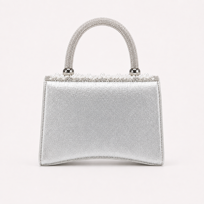Amelia Pearl Mini- Silver